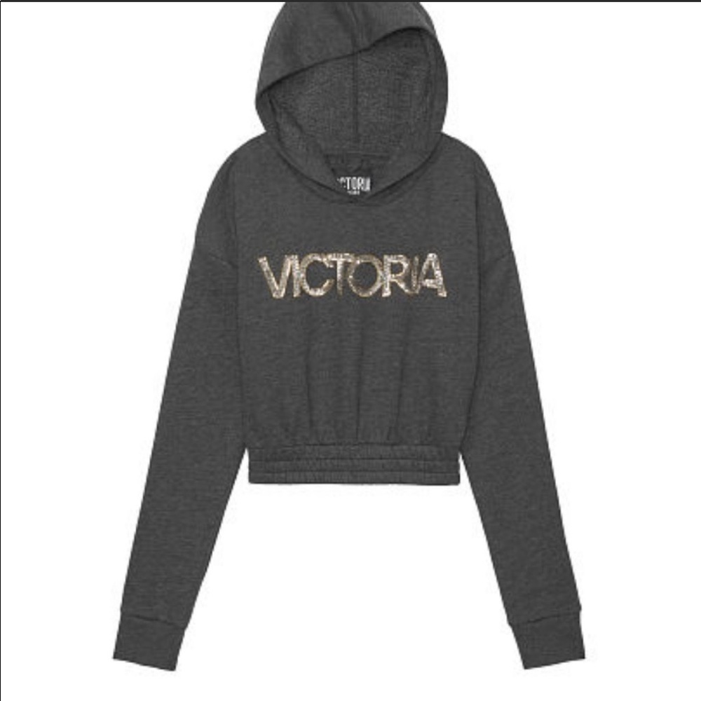 Victoria Sport Crop Hoodie